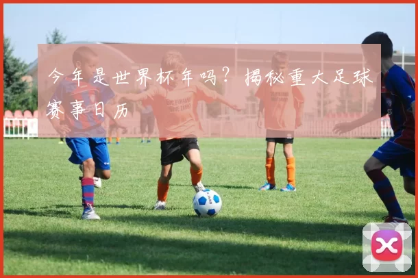 今年是世界杯年吗?揭秘重大足球赛事日历