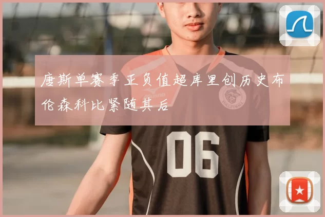 唐斯单赛季正负值超库里创历史布伦森科比紧随其后