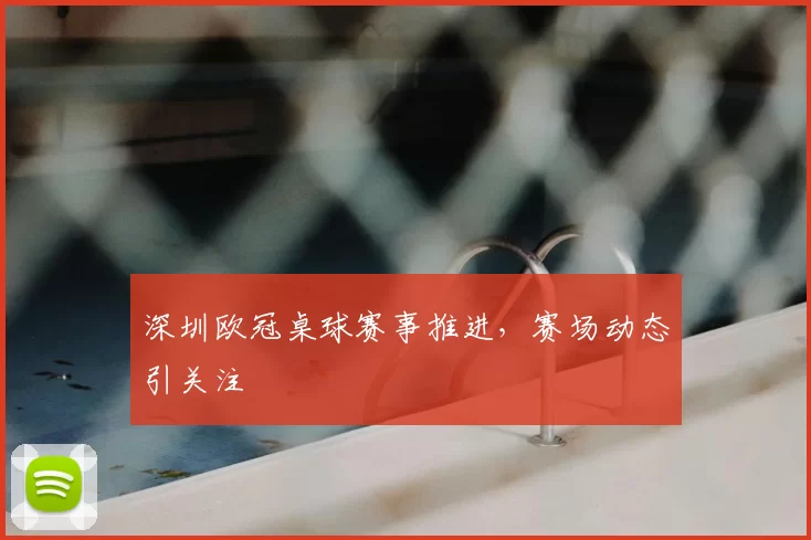 深圳欧冠桌球赛事推进,赛场动态引关注