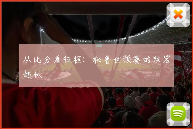 从比分看征程:秘鲁世预赛的跌宕起伏